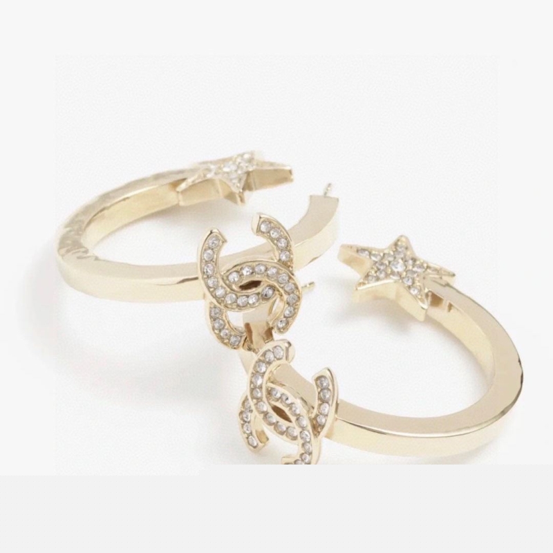 Ch*el earrings